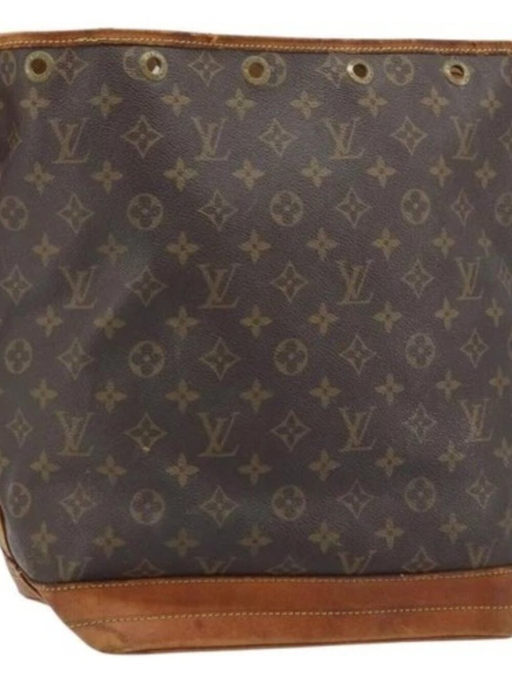 LOUIS VUITTON Monogram Noe Shoulder Bag M42224 LV Auth YKZ446